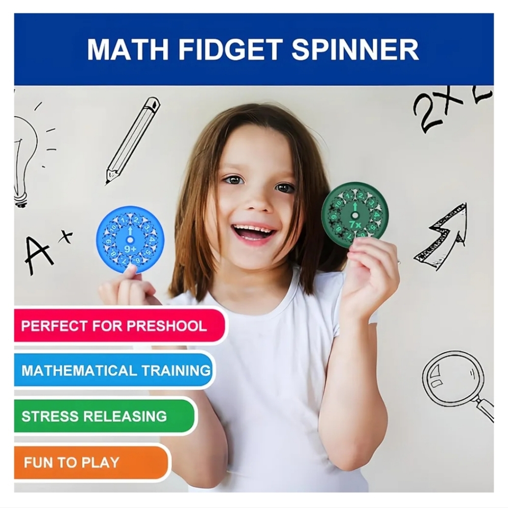 Math Fidget Spinners - Picture 3 of 5